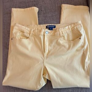 Democracy Soft Yellow Jeans